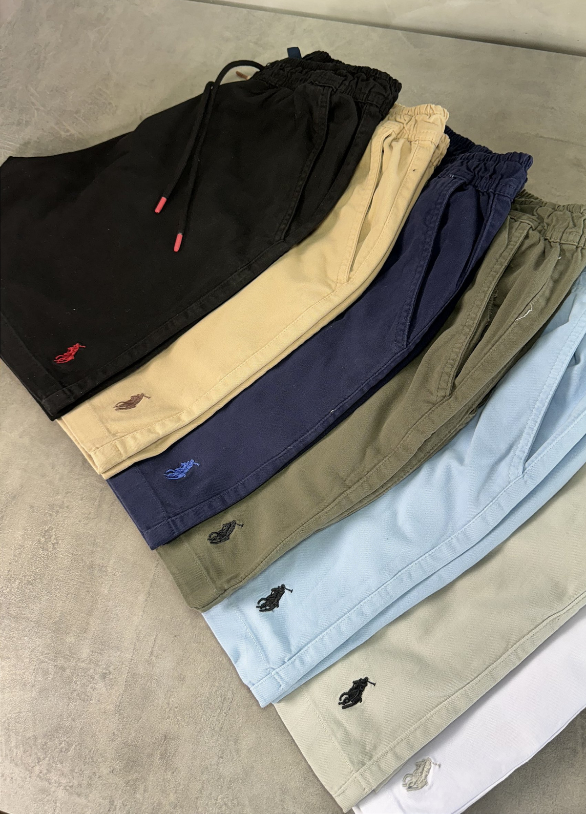 Combo 5 Shorts Sarja em Cores Variadas | ÚLTIMAS UNIDADES